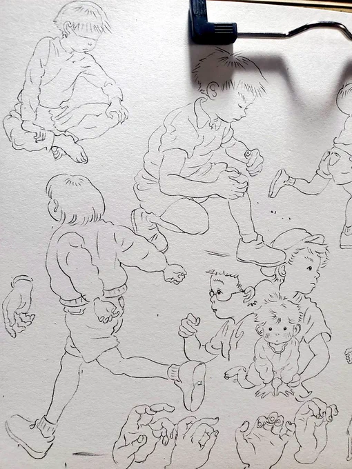 今日のえんぴつらくがき✏️✏️ 