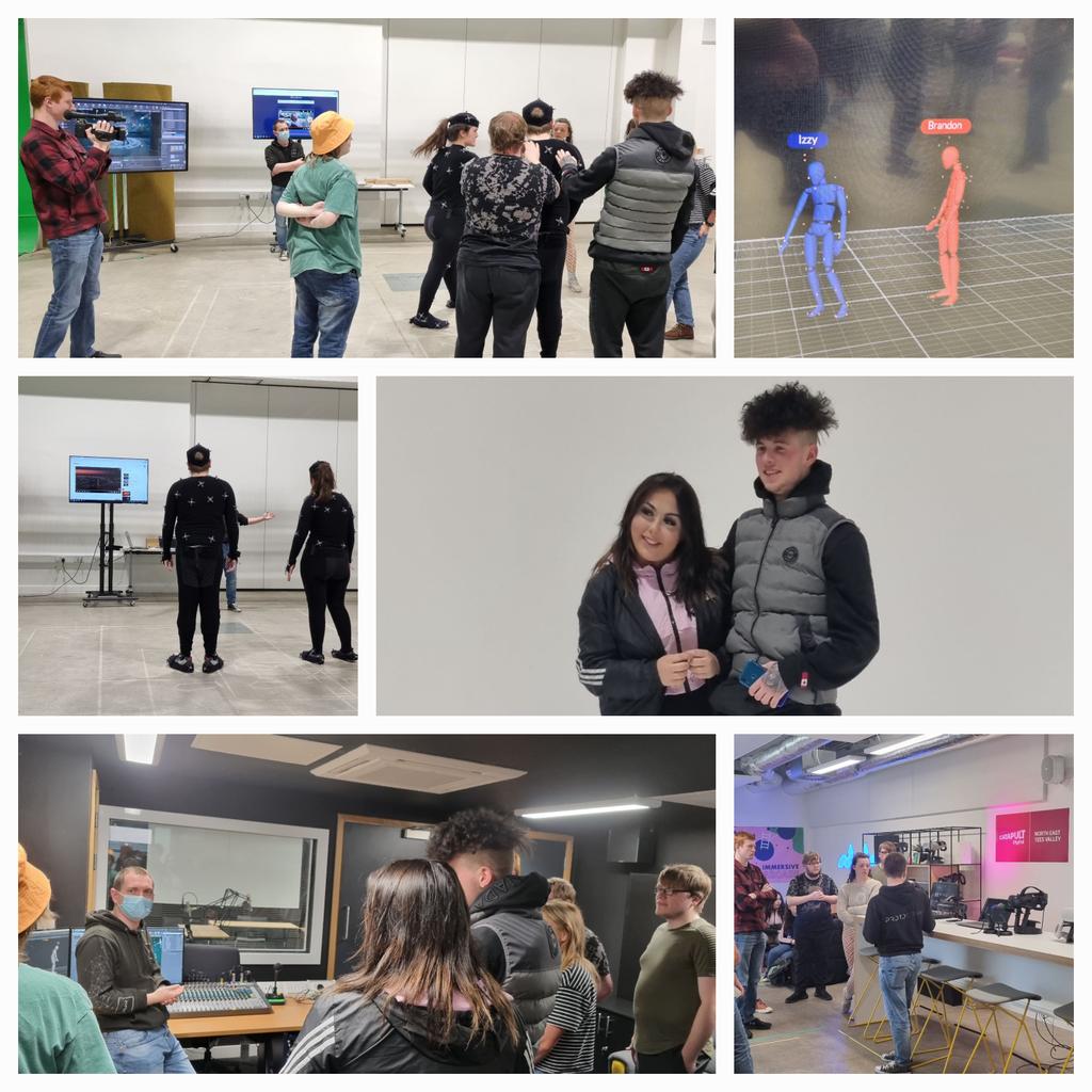 Day 4 of <a href="/antanddec/">antanddec</a> @PrincesTrust <a href="/gatesheadcoll/">Gateshead College</a>  #makingitinmedia, a mind blowing day using the tech at <a href="/weareproto/">PROTO</a>