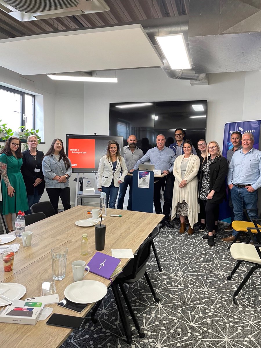 A great session with the team at Digital Jersey focusing on raising the bar and setting standards of excellence.

Where are you setting your bar both personally and professionally?

#raisingthebar #excellence #standards #builtogrow #itstimetorise #digitaljersey