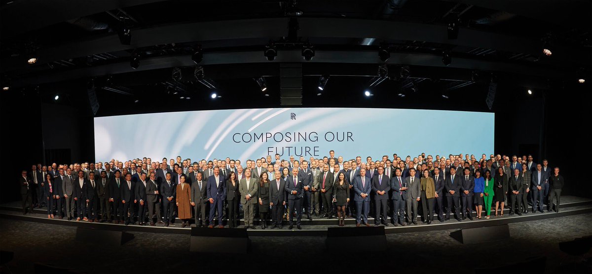 Had a blast at <a href="/rollsroycecars/">Rolls-Royce Motor Cars</a> World Dealer Conference at our Goodwood factory over the past two days. Some very exciting things coming from the brand and <a href="/edinburgh_rrmc/">Rolls-Royce Motor Cars Edinburgh</a> <a href="/GRANGEMOTORS/">Grange Motors</a>. I’m in there somewhere!!! #rollsroyce #grange #thefuture #edinburgh #goodwood