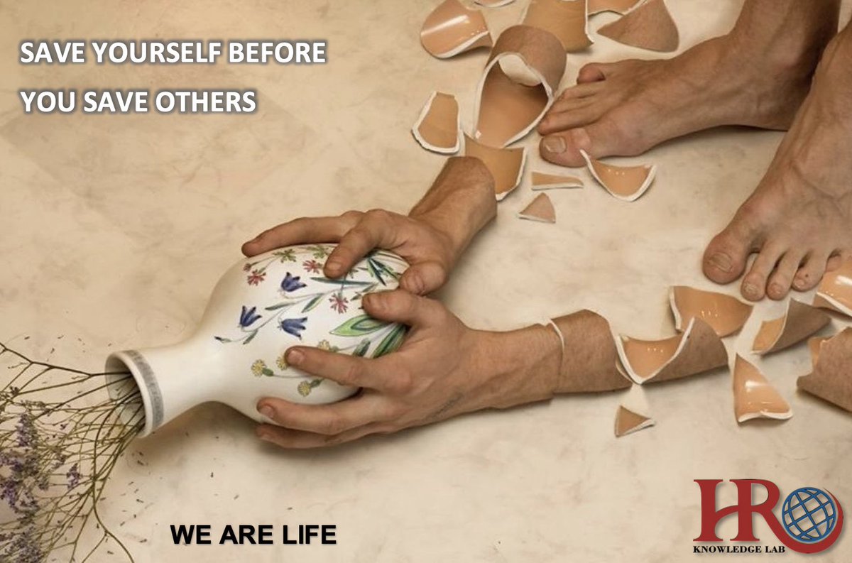 hrknowledgelab's tweet photo. It is hard to save the world, when you cannot save yourself.
#saveyourself #saveyourselffirst #selfcare #takecareofyou #takecareofyourself #loveyourself #hr #hrknowledgelab #illustriouscircle https://t.co/FjtcjC05BP