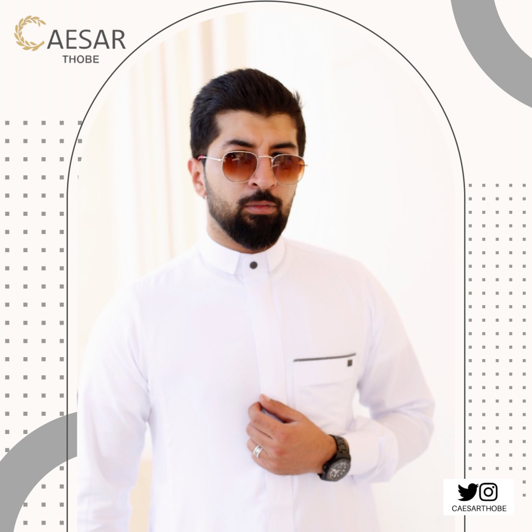 #سيزر
 #سيزر_ثوب 
#الرياض 
#القصيم
 #ينبع 
#جدة
 #المدينة