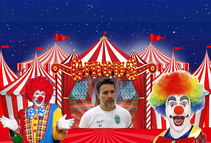 Est3v3sPT's tweet photo. A comissão nacional de palhaços já veio em defesa das palhaçadas ditas por Ricardo Costa treinador de andebol do clube Lumiar CP
#Palhacadas #Sporting #ChoraBebé https://t.co/ynZnFWA1zM