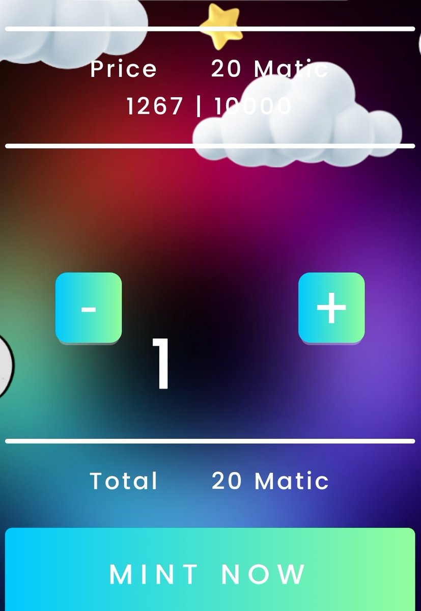 primestoats's tweet photo. 🔥 Update on Stoats Mint 🔥

🎉 1267 Mints completed 😜

✅Mint Dapp Link : https://t.co/Mfph7qe1EV

✅Website : https://t.co/vau7bCGC4B

✅Discord Link : https://t.co/4vGTPcwGgm

#Polygon #PolygonNFTs #NEWDROP #NFTCOMMUNITY #Playtoearn #P2E #opensea https://t.co/UdZTzJSDRq