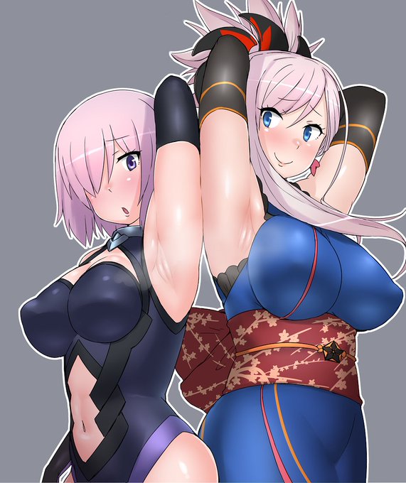 腋がむわぁ♥️ってしてるの大好きやねん 