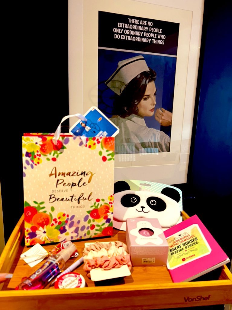 And of course we have a reward pack for the original @Nurseinjustice when she joins us back in Yorkshire! Thank you for everything you do for our patients and our nurses 😘