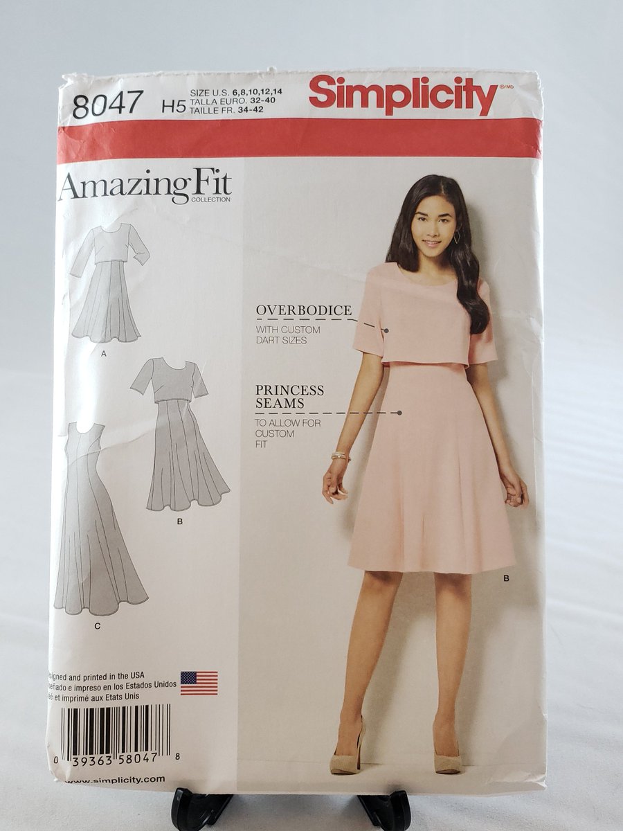 quilts_more's tweet photo. Misses/Miss Petite Dress In Three Lengths Silm, Average, Curvy Fit Amazing Fit Simplicity Sewing Pattern 8047 Size 6, 8, 10, 12, 14 https://t.co/e1ZX5460Lq #Etsy #ImagineQuiltsAndMore #AmazingFit https://t.co/bu2HnNbfZT