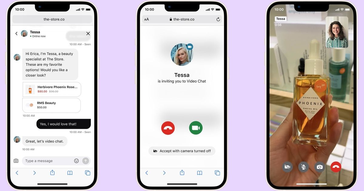 adage's tweet photo. .@Klarna is on a mission to make shopping online just as fun as buying in stores.

The company is rolling out a new virtual shopping feature to retail partners that allows stores to replicate some of the physical buying experience in the e-commerce realm. https://t.co/ckOEZO3UXu https://t.co/hRUYRKvBFf