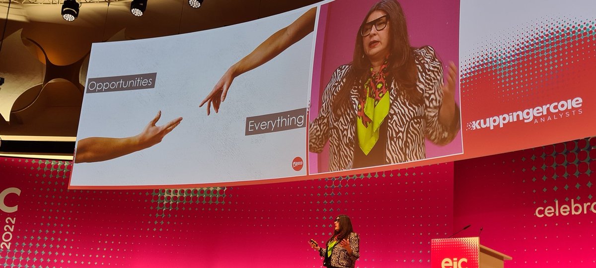 Joerg Resch (@joergresch) on Twitter photo "The young generation does not have the choice to not live in a digital world" <a href="/katrynadow/">Katryna Dow 👩🏻💻</a> #EIC2022 "The young generation does not have the choice to not live in a digital world" <a href="/katrynadow/">Katryna Dow 👩🏻💻</a> #EIC2022