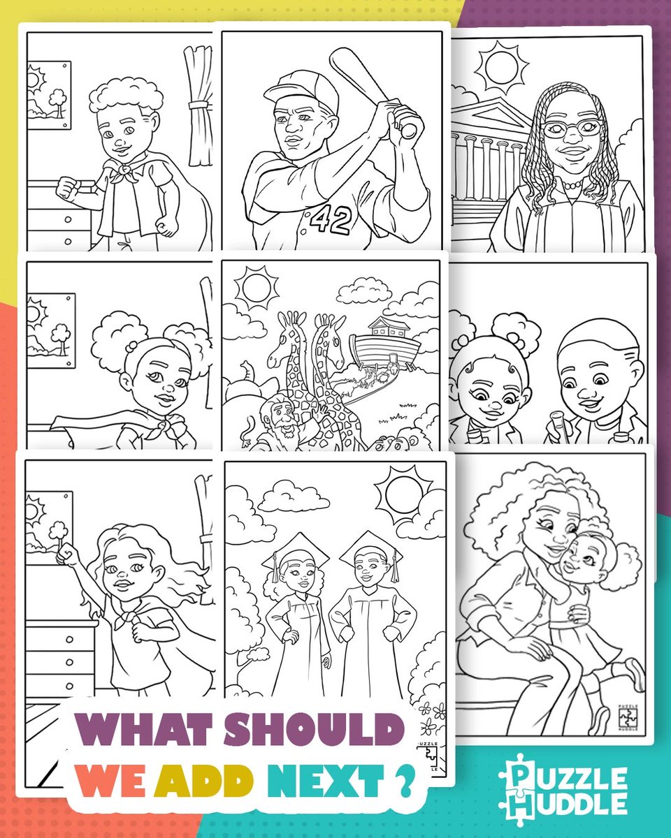 We’re building a collection of free coloring sheet PDF files available for download on our website. What should be add next? bit.ly/3kpYqXQ