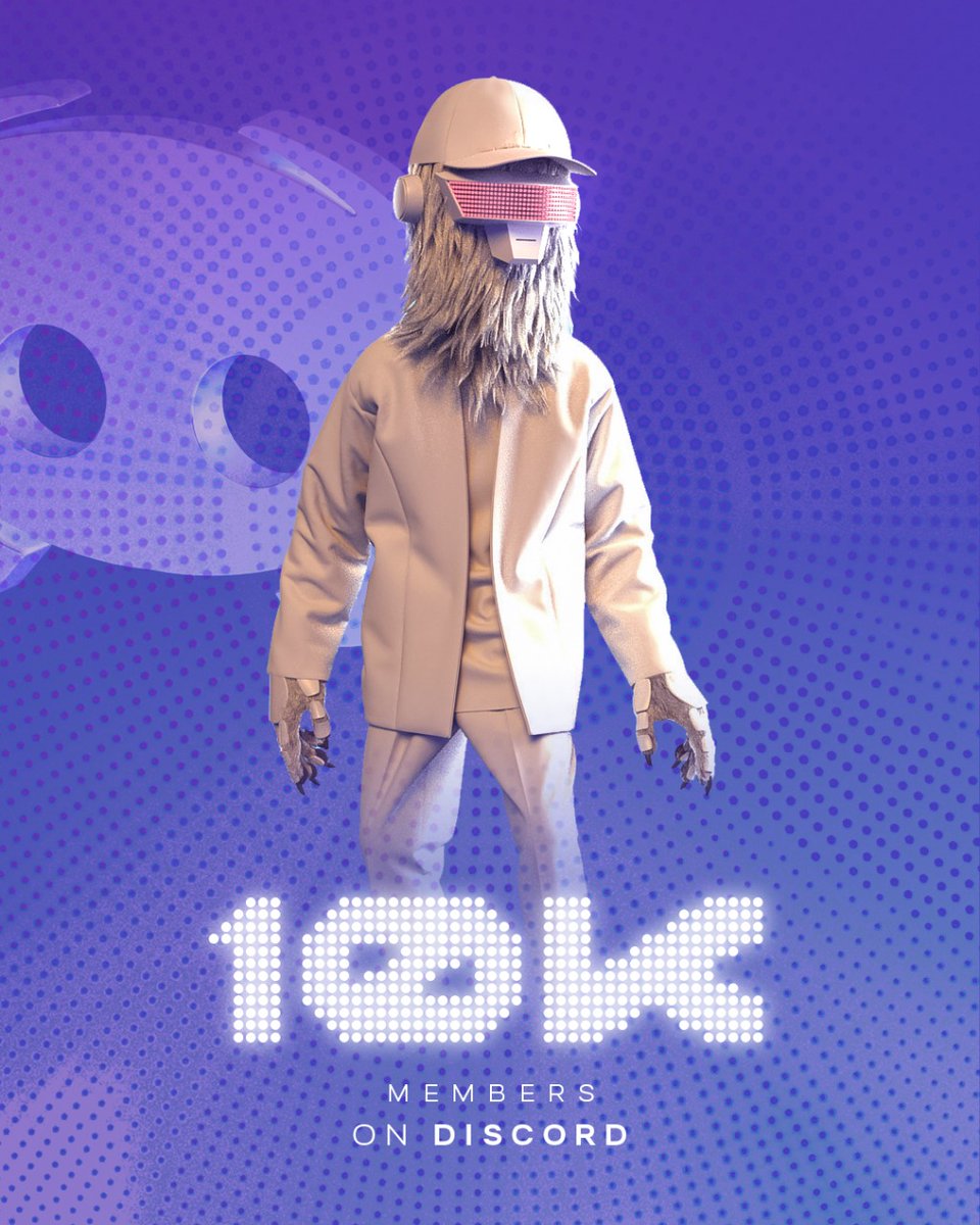 Welcome to our first 10k clubbers in The ✖️✖️ Club!

Doors are now closed. Our bouncers will re-open them randomly.

Keep an !eye out Phantoms 👁️