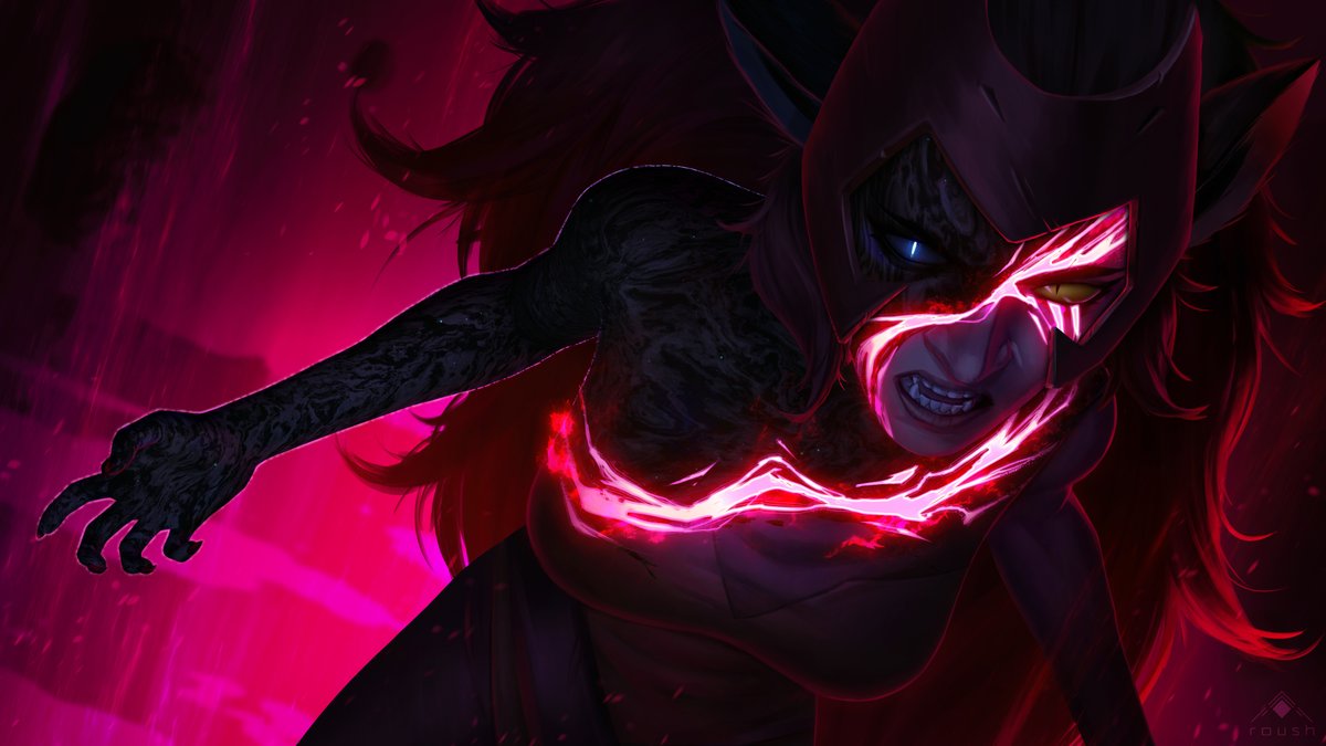 "You made me this. You took everything from me! You broke the world and it is all your fault." --- I took another stab at painting Corrupted Catra to get the mood right. Very fun to play around with the "corrupted" look. #fanart #spop #catra #shera