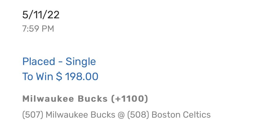 When the market is red bet on Giannis instead. I’ve been inactive on betting locks as of late but had to share a big win from last night. Hammered the Mil Bucks ML at +1100. #bighit #locks #goldlocks #nottalkinghair
