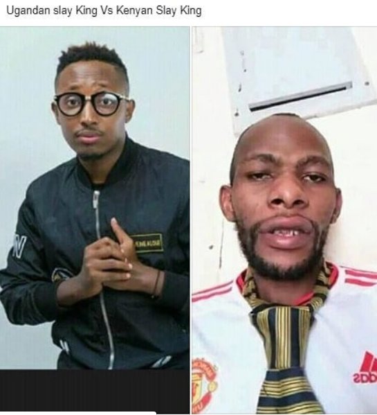 TapOutOfficial5's tweet photo. #KenyaVsUganda... Slay king in Uganda Vs Slay king in Kenya 😆😆 https://t.co/QN7Du8O5Et