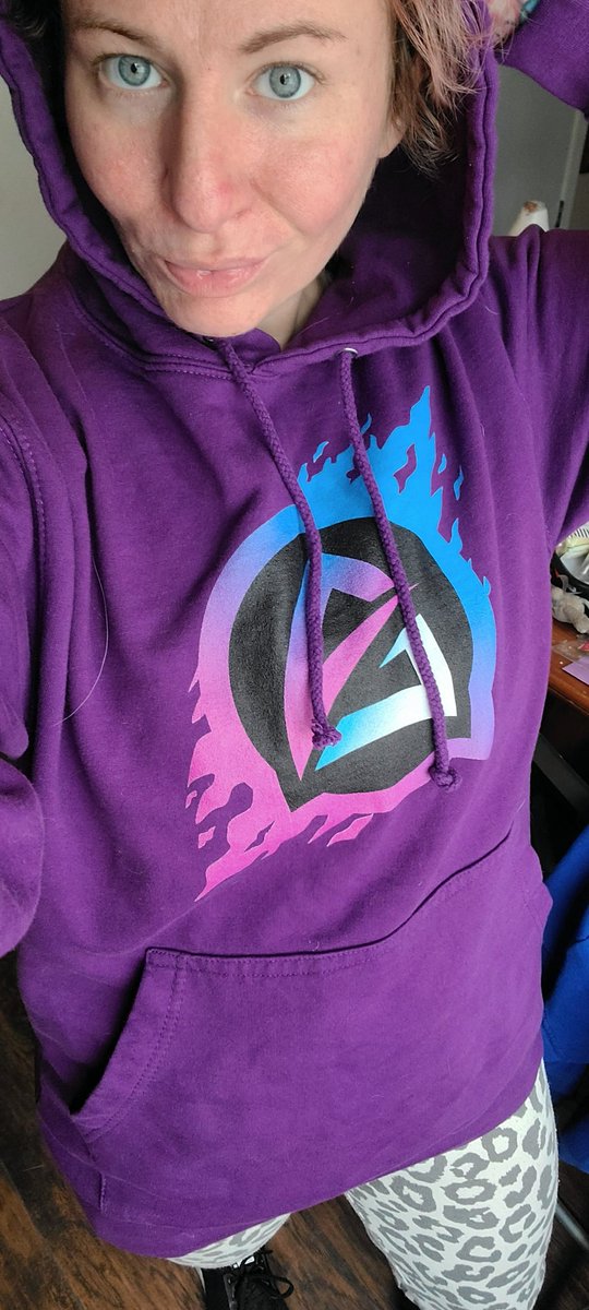 FallenCharli's tweet photo. It's a #fantasticDay to be #astonished so let's #DoItTogether #absolutelyInLove with my #NewHoodie #PurpleIsLife #astonished_tv #AstonishingLife @Astonished_TV @Astonished_RT Get your #astonishedMerch and #SupportSmallStreamers https://t.co/wp7CocTHrE