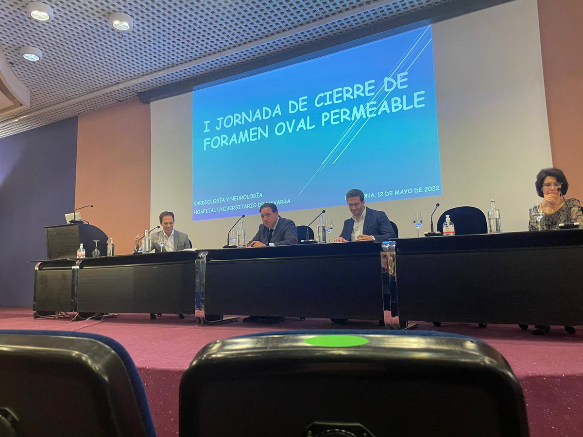 HemodinamicaC's tweet photo. I Jornada de cierre de Foramen Oval Permeable organizado por @HemodinamicaC y #NeurologiaHUN en @MedenaColegio
👉🏻Ejemplo del éxito del trabajo multidisciplinar! Enhorabuena a todos los ponentes
#structuralHUN https://t.co/WHszEBv1Hm