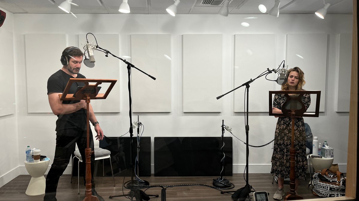 Some thrilling #podcasting  coming to you this fall, courtesy of the fabulously talented <a href="/CliveStanden/">Clive Standen</a> and <a href="/BethanyJoyLenz/">kaytee</a>. Details coming soon :-)