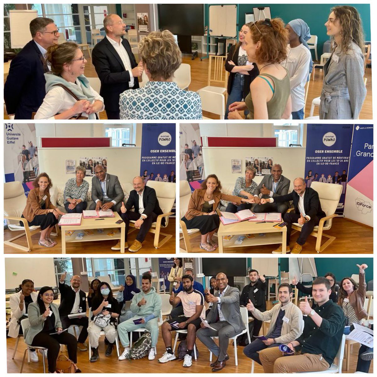 S'engager pour ceux qui feront demain … ON LE FAIT!
Il y a un an, c’est un engagement avec @UGustaveEiffel pour un soutien essentiel aux étudiants nécessiteux #Solidarité !
NOUS ALLONS PLUS LOIN … “1 jeune, 1 mentor” pour incarner <a href="/AG2RLAMONDIALE/">AG2R LA MONDIALE</a>
 #OnleDitOnleFait