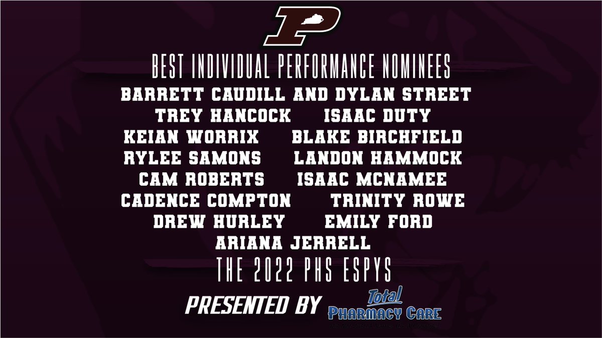 Best Individual Performance Nominees: