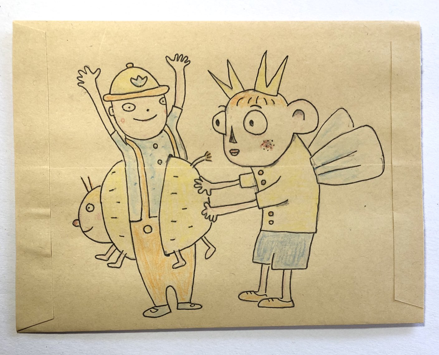 ミンキーモモ 動画本 わたなべひろしサイン色紙 ミンキーモモ わたなべ