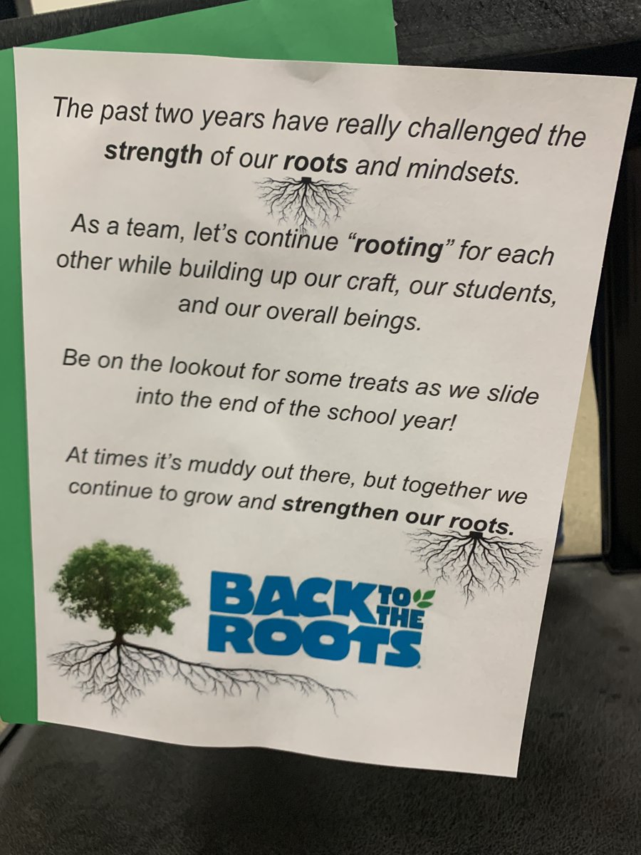 mkenefick158's tweet photo. Keeping our "roots" strong with @MATHcomalley @MrsZobott158 We've Got This, Marlowe!!! #marlowe158 https://t.co/YIGmeQKEu6