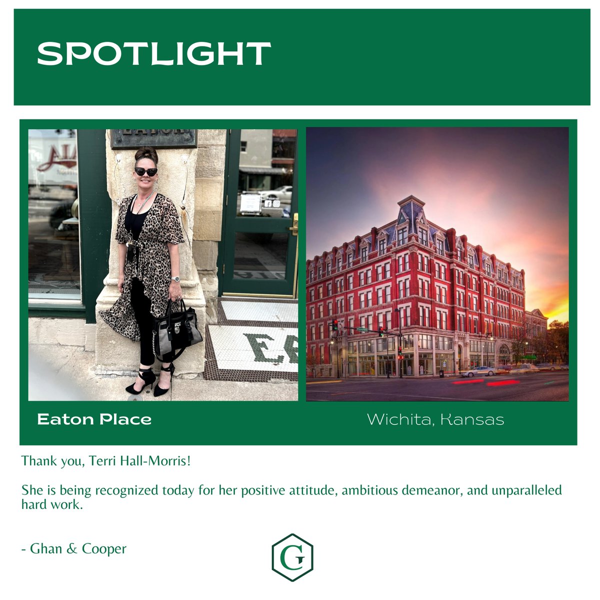 Another Spotlight! eatonplace-apts.com