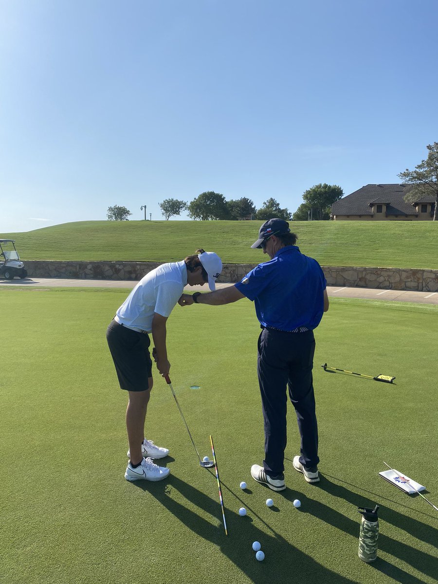 RefinedGolf's tweet photo. Great Putting lesson yesterday at Robson Ranch with Craig Pullen. @OU_MGolf @usopengolf @ESPNGolf @Fit_For_Golf @TaylorMadeGolf @CallawayGolf @TitleistonTour @Titleist @SunMountainGolf @Sunshine_Tour @BaylorWGolf @BaylorMGolf @ArgyleISD @ArgyleEagleGolf @legendsjrtour @NTXPGA https://t.co/VbUpXcVHqS