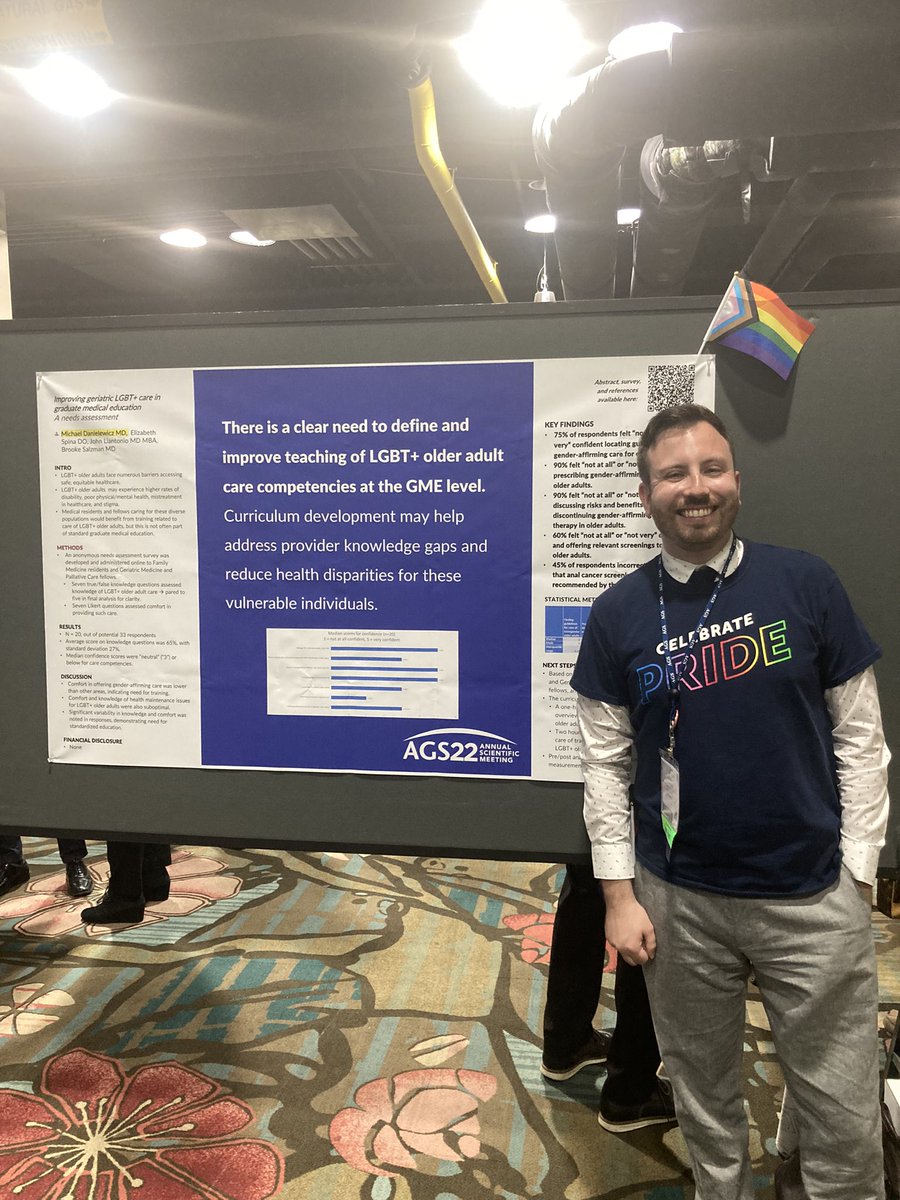 KristineSwartz3's tweet photo. Busy day for the geri fellows and students presenting a total of 4 posters #AGS22 @AmerGeriatrics @mikedanmd @KatelynKoons #geriatrics @TJUHospital https://t.co/KEXqXUWyOm