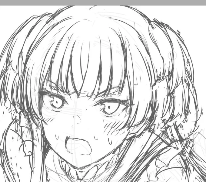 深夜の描いてるアピール 
