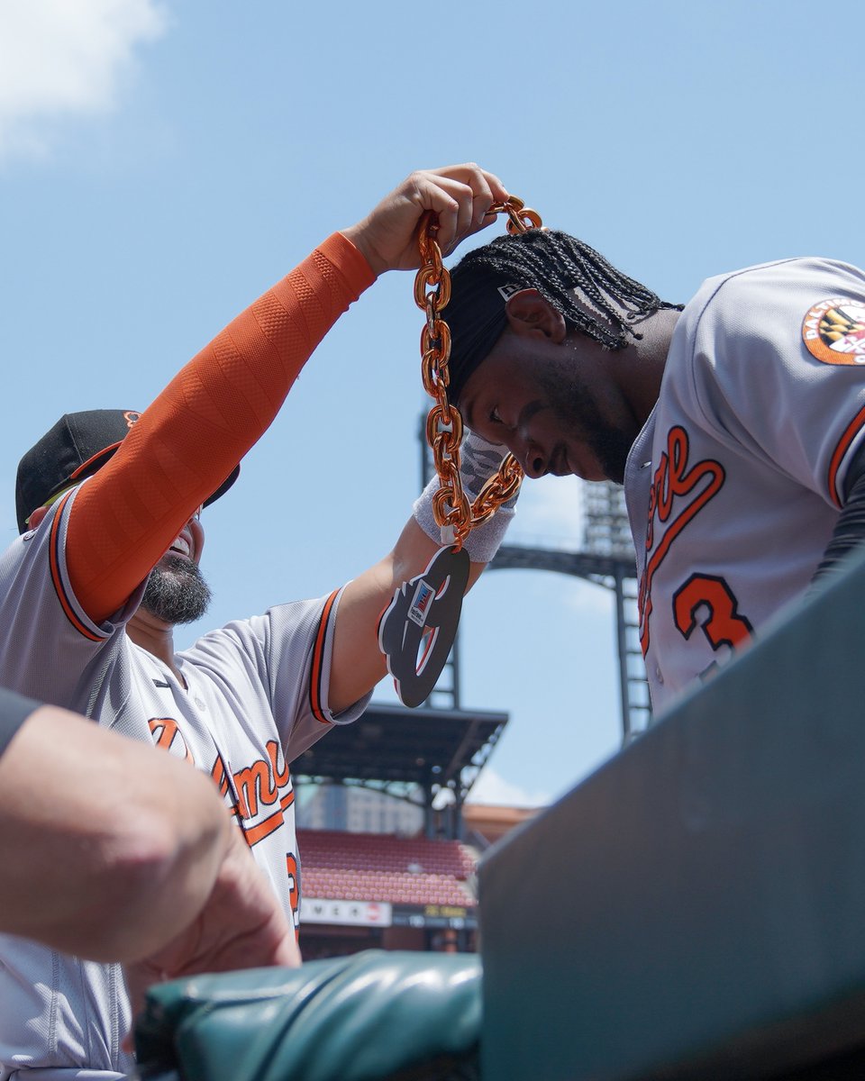 Baltimore Orioles on X: The Chain made the trip🔥   / X