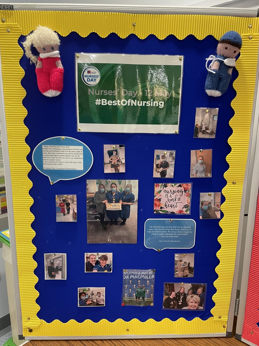 NUTHPaedDerm's tweet photo. A little collaborative morale booster for #teamderm including a thankful words from those around us. #InternationalNursesDay2022 another year of new challenges but faced with a smile, determination and a passion for what we do we are #Unstoppable #WorkFamily @pinder_claire https://t.co/ErYjW3mT4R
