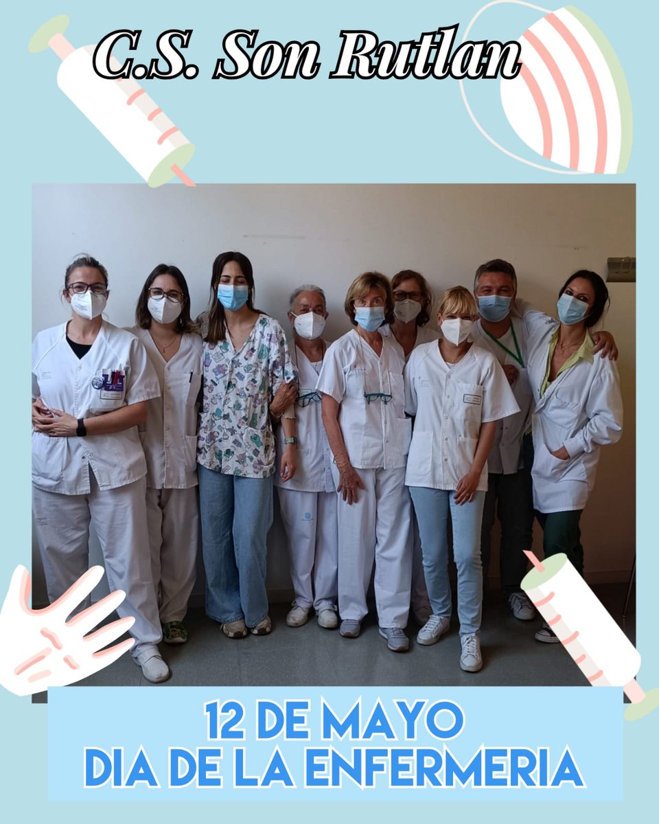 Hoy 12 de mayo de 2022 es el día de la Enfermería 🎉 👏👏👏
una voz para liderar  #DiaInternacionalDeLaEnfermeria
#apmallorca
<a href="/apmallorca/">Gerència d'Atenció Primària de Mallorca</a>