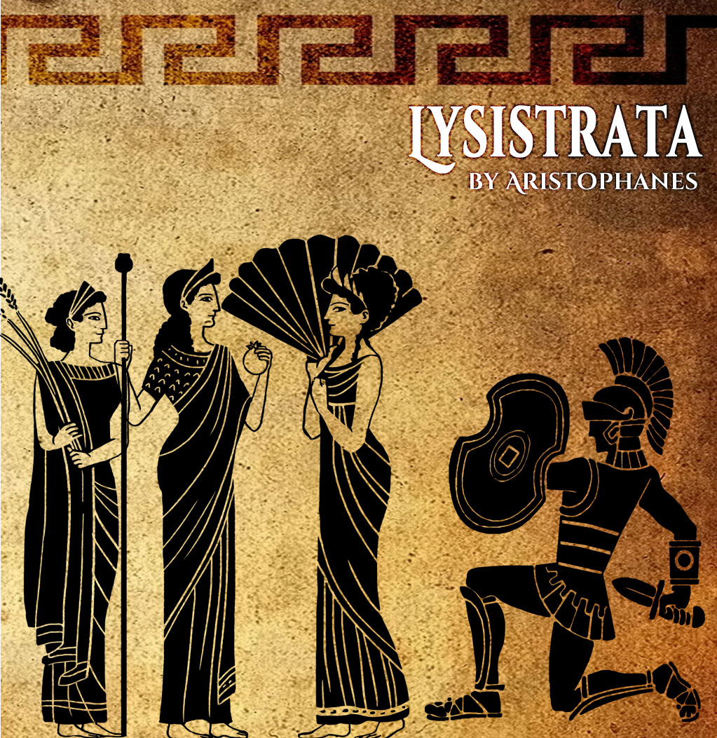 TAMonmouth's tweet photo. First up this summer: LYSISTRATA by Aristophanes. Never heard of him? Click on the link to read all about this master of Classic Greek Comedy whose plays featured chorus, mime, and burlesque as well as outrageous satire #itsgreekandromantoME #Season53 https://t.co/wAG9L4umCd https://t.co/wYGxnmyIeA