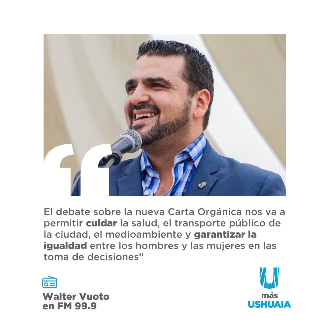 MasUshuaia's tweet photo. Una Carta Orgánica que nos permita seguir cuidando la salud, el transporte público, el medio ambiente y la igualdad entre hombres y mujeres.

Elegimos Más Ushuaia #Lista96 #MasUshuaia https://t.co/mtwLbytiPC