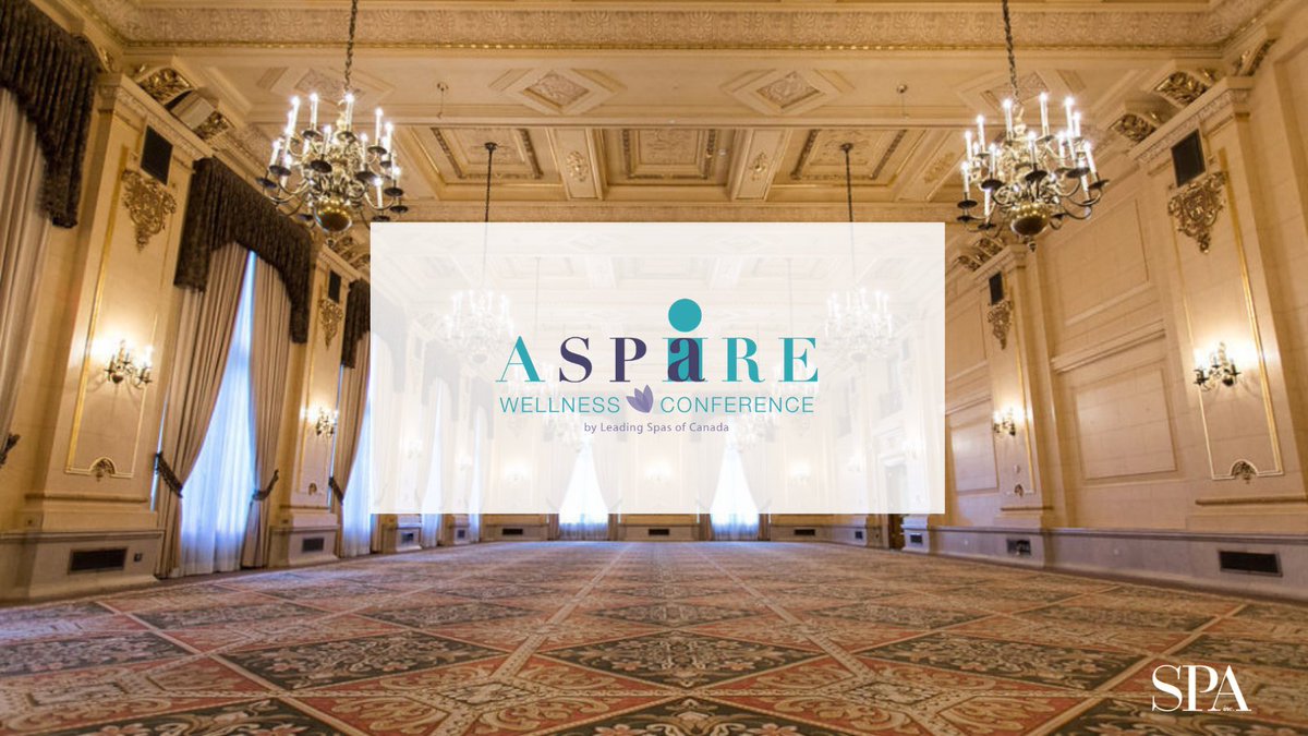 SpaIncMag's tweet photo. The @LeadingSpas ASPIRE Spa &amp; Wellness Conference is to be Canada's premier #spa &amp; #wellness conference of the year. It's time to gather to learn from #spaindustry experts, re-connect, #network, &amp; CELEBRATE.
Book your tickets now: https://t.co/zRxRHoeInF
#ASPIRE2022 #CdnSpaAwards https://t.co/Wu89AFbgxx
