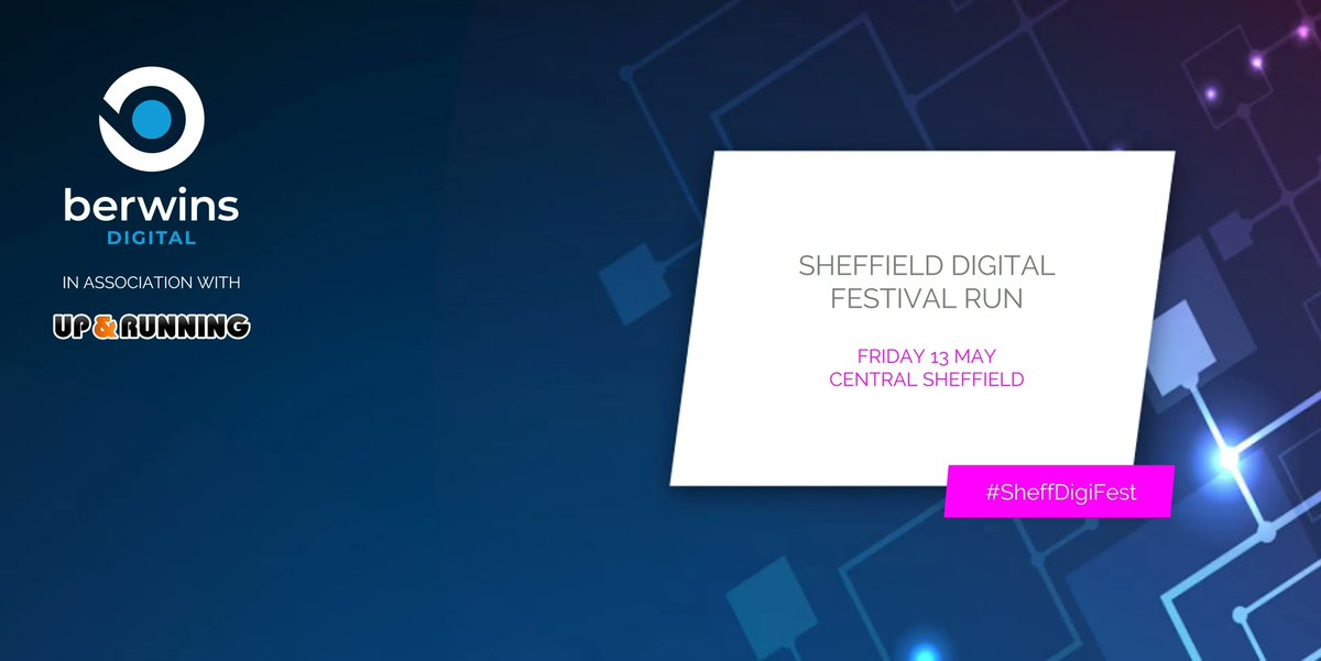 Join us tomorrow for the run where no one gets left behind, taking in Sheffield's key Digital sites and coming together as a tech community. Sign up here: buff.ly/3w5WoS2 #sheffield #run #digital #tech