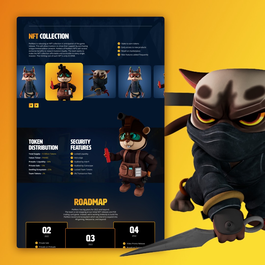 🏆NEW WEBSITE ANNOUNCEMENT!🏆

🐶petwarstoken.com

🐱Join our official TG: t.me/petwarsofficial

#BTC #ETH #PWARS #BNB  #Crypto #Cryptoproject $PWARS