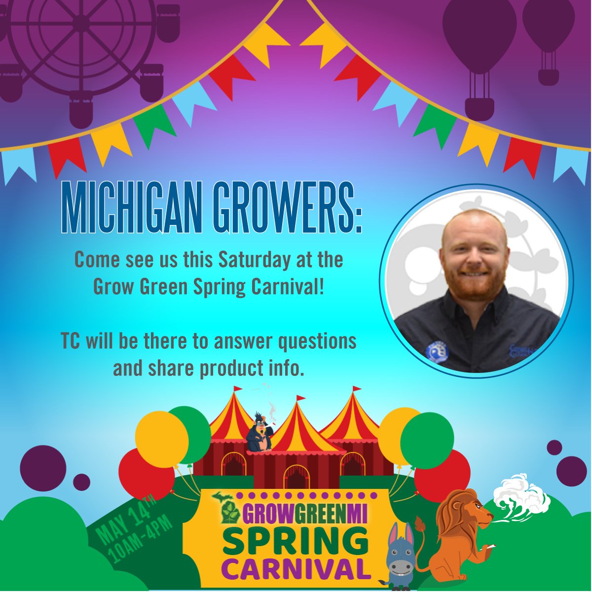 currentculture's tweet photo. Michiganders – come see us this Saturday at the @growgreen_mi Spring Carnival
@currentcultureh2o_tc will be there to answer questions and share product info 

Grow Green 
Saturday 5/14 
10am-4pm
10505 Plaza Dr
Whitmore Lake, MI 48189 https://t.co/JOS0sNRUhk