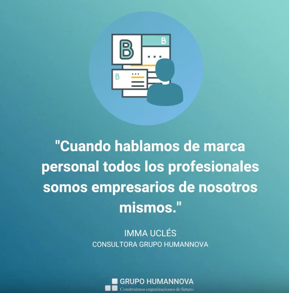 Humannova's tweet photo. Nuestra marca personal es nuestra tarjeta de presentación para toda gestión en nuestras vidas.  @Immaucles 👍

#RRHH #EmployerBranding #Aprendizaje #CambioCultural https://t.co/5WniBuhbHy