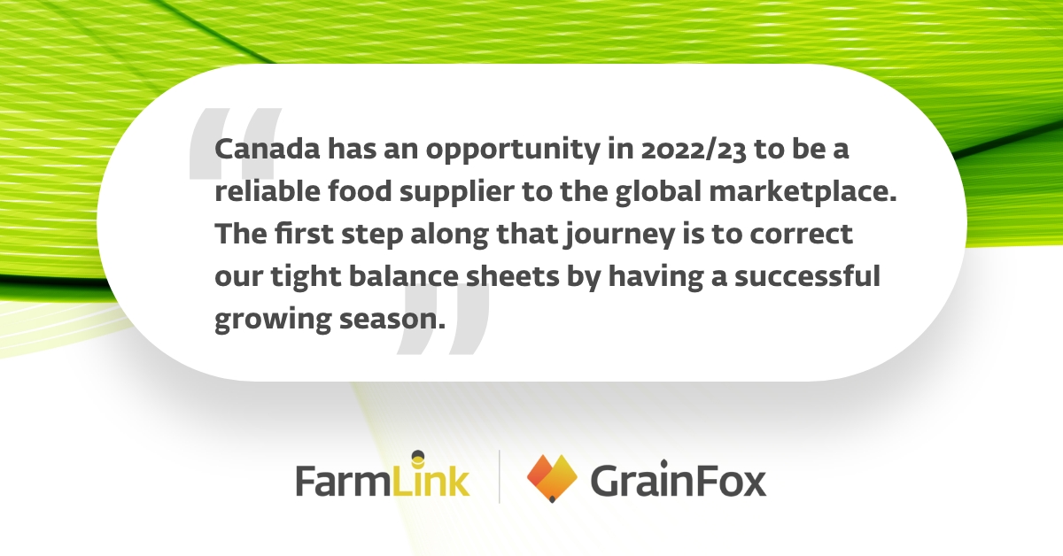 GrainFoxApp's tweet photo. Want to prepare for the 2022 growing season and learn more about how world events impact your farm business? Read our exclusive 2022 pre-seeding report only available on GrainFox: https://t.co/Amt9hYw7tZ
#Plant22 #Preseeding #GrainFox #AgTech #CdnAg #GrainMarketing https://t.co/4jhpPWDHfW