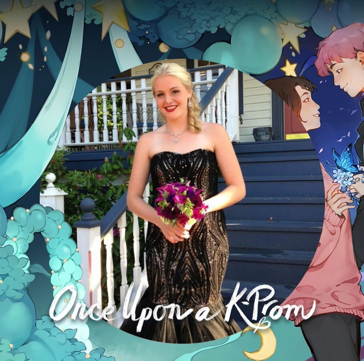 Will take any excuse to show off my fav dress in the whole world (the mermaid DRAMA) mixed with that ✨sick✨ uni tan from rowing 👌

ONCE UPON A K-PROM by @KatCho comes out 5/17! Post your fabulous prom pics in anticipation 💃 bit.ly/k-prom #OnceUponAKProm #promphoto