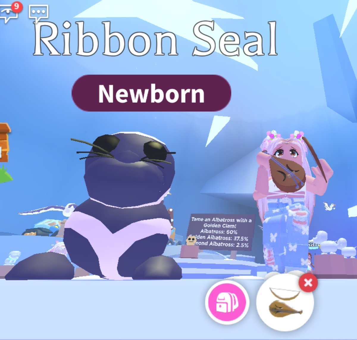 xxSheela's tweet photo. @PlayAdoptMe Trading the new Ribbon Seal!❄
I have 16 of them so you can decide how many you want and offer for it! https://t.co/FIEva3m3Qd