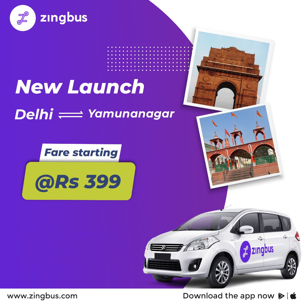 zingbus on Twitter "New Launch Alert!! 🎉 Time to take a detour into