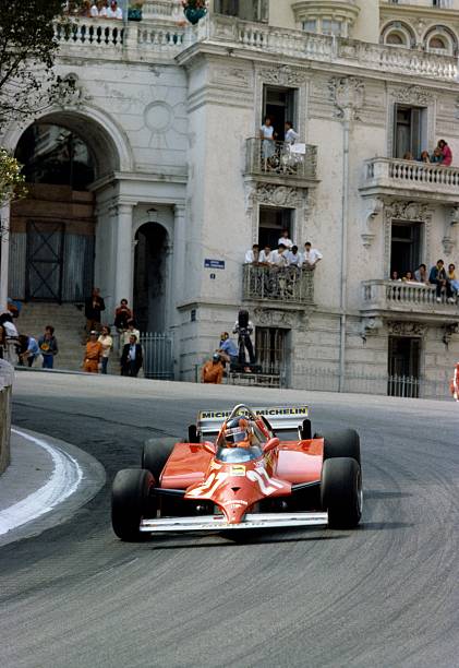 NetoDemetriou's tweet photo. Gilles Villeneuve, Ferrari, Mônaco, 1981. Via Klemantaski Collection. #F1 #Formulaone https://t.co/uq2cy0ZyQY