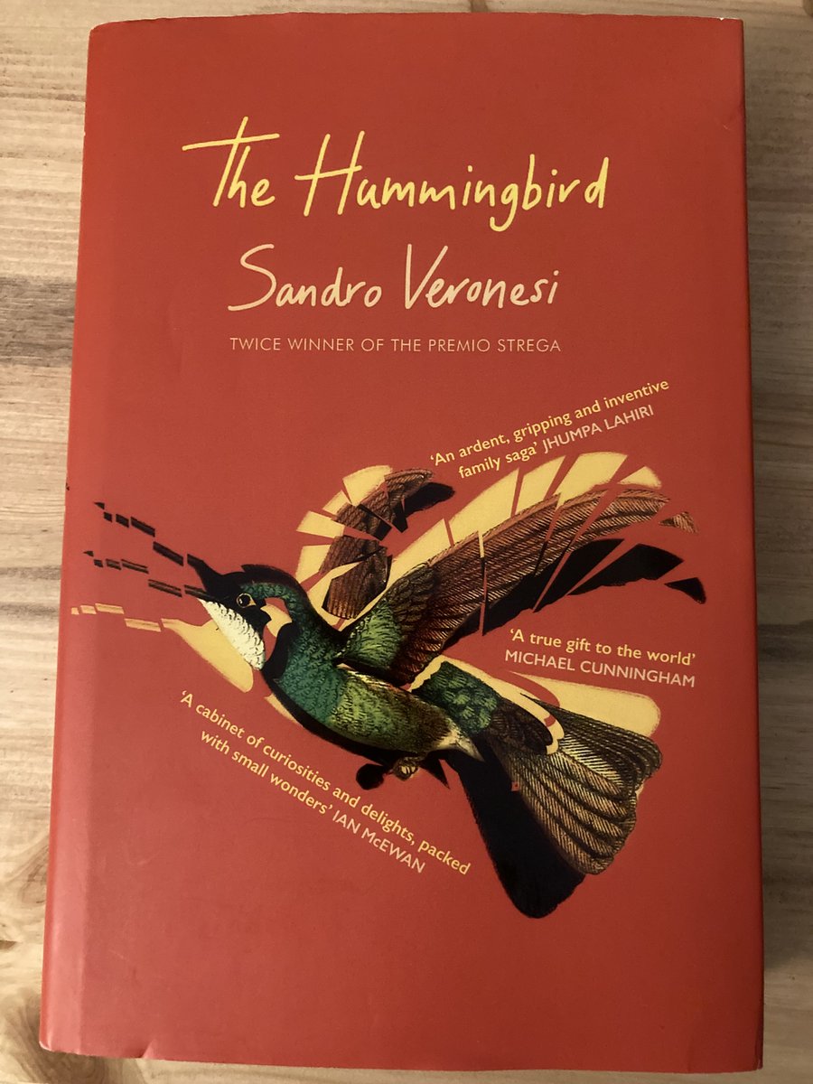 Swept away by the power, wisdom and story telling. Thank you @SandroVeronesi.  And a great translation by Elena Pala. Serious #writerenvy. #writingcommunity #amreading