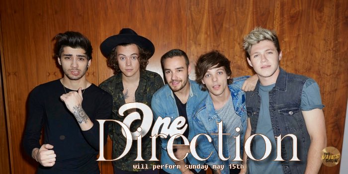⠀
⠀⠀⠀⠀        ⸌ NEXT GUEST ⸝

Bonsoir! Ce week-end nous accueillons pour la première fois un groupe dans nos studios. Vous les connaissez, je parle bien évidemment des One Direction. On a extrêmement hâte! On se donne rendez-vous dimanche! 
⠀