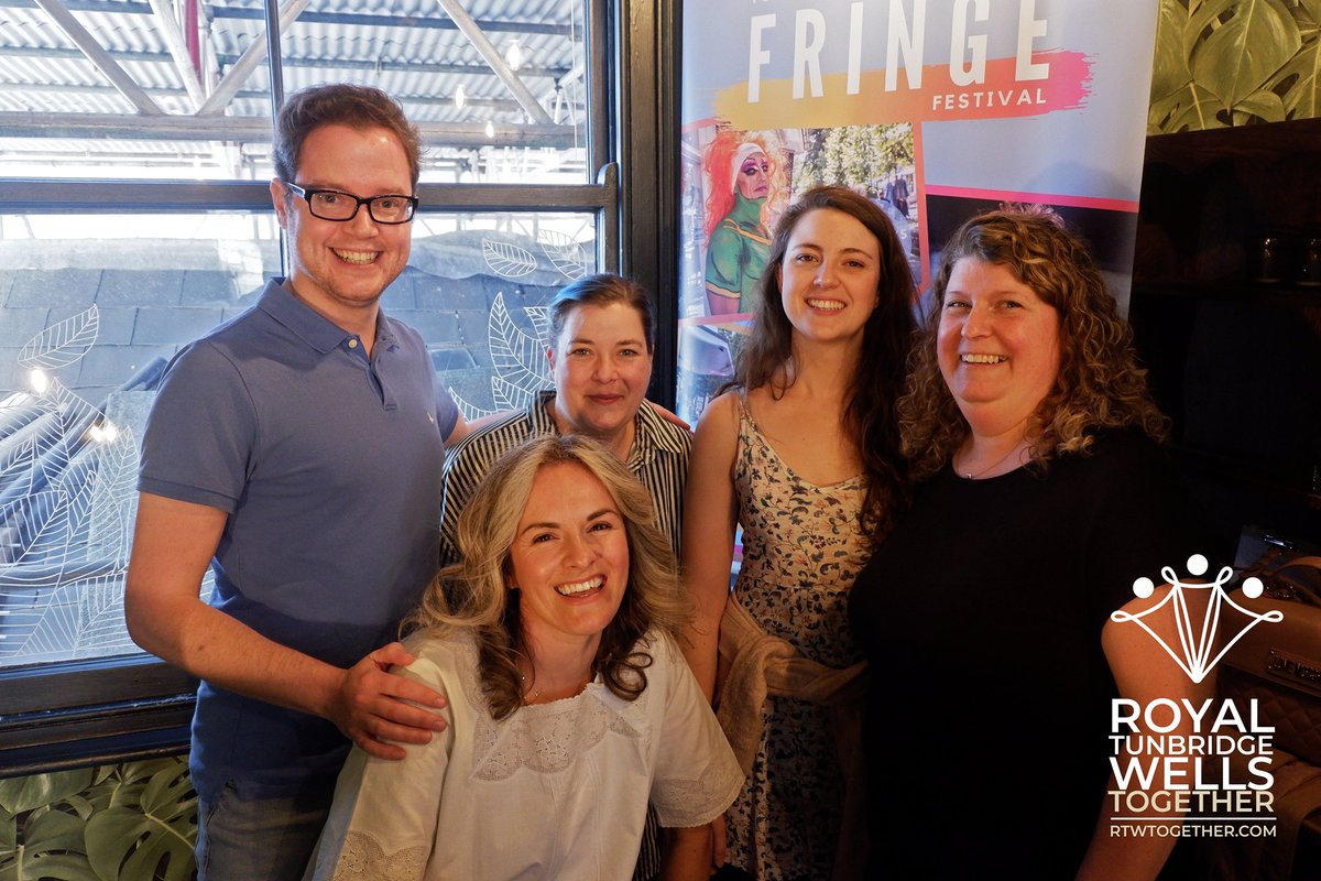 rtwtogether's tweet photo. Today's official launch of @TWFringe Festival 2022 was music to our ears! Held in @theplantbaseuk, RTW Together attended in its capacity as sponsor, using our event grant system to support this town centre hit! 🎤 https://t.co/I7vRvelVKP https://t.co/khkCSBa57E