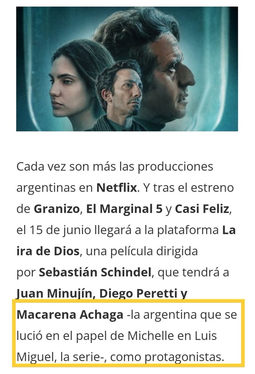 Momwoman2's tweet photo. Notas cortas pero que llenan el cora de mucho orgullo. Ésto recién empieza para #MacarenaAchaga. Vamos por más 💪🙌👏✨✨✨
#MacarenaAchaga
#LucianaB
#LaIraDeDios
#BuffaloFilms https://t.co/Bl2n7sKJqu