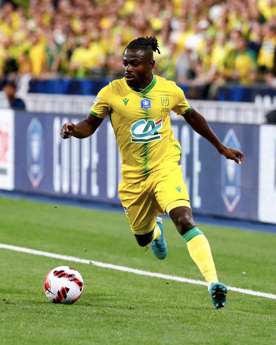 DWSportsMngmt's tweet photo. Une semaine exceptionnelle pour @Simon27Moses !
Vainqueur de la Coupe de France et joueur du mois au @FCNantes https://t.co/K7SuMBHBlC