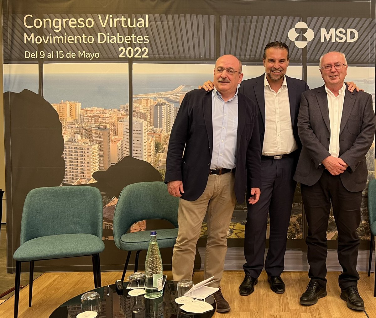 CristobMorales's tweet photo. Desde sede Málaga, cerrando 4ª Jornada del 3er Congreso Virtual #MovimientoDiabetes #CongresovirtualMSD y con el tema estrella FOCUS: La diabetes bajo control @jescribano19 @JosManceraRome1 @SEMERGENAndaluz @MSDEspana https://t.co/Is9aBMtqnB
